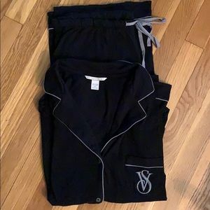 Victoria Secret pajama set (L, Long)